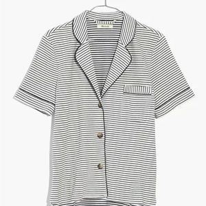 Madewell knit bedtime pajama top. Women's XXS.